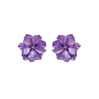 Flower Earring Modern Korean