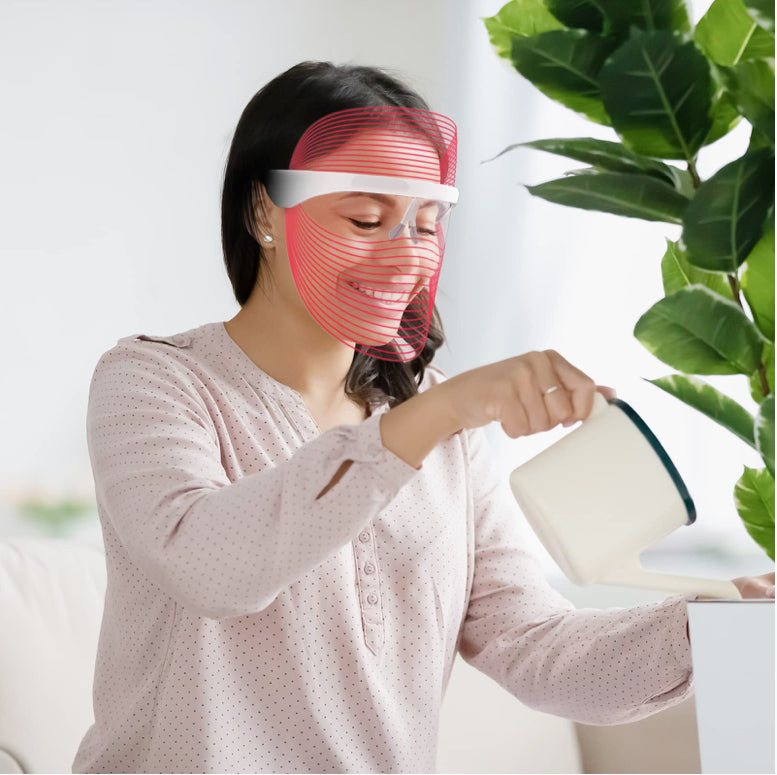 Red Light Blue Light Therapy Mask