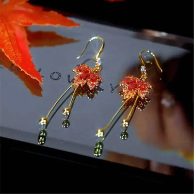 Maple Leaf Earrings