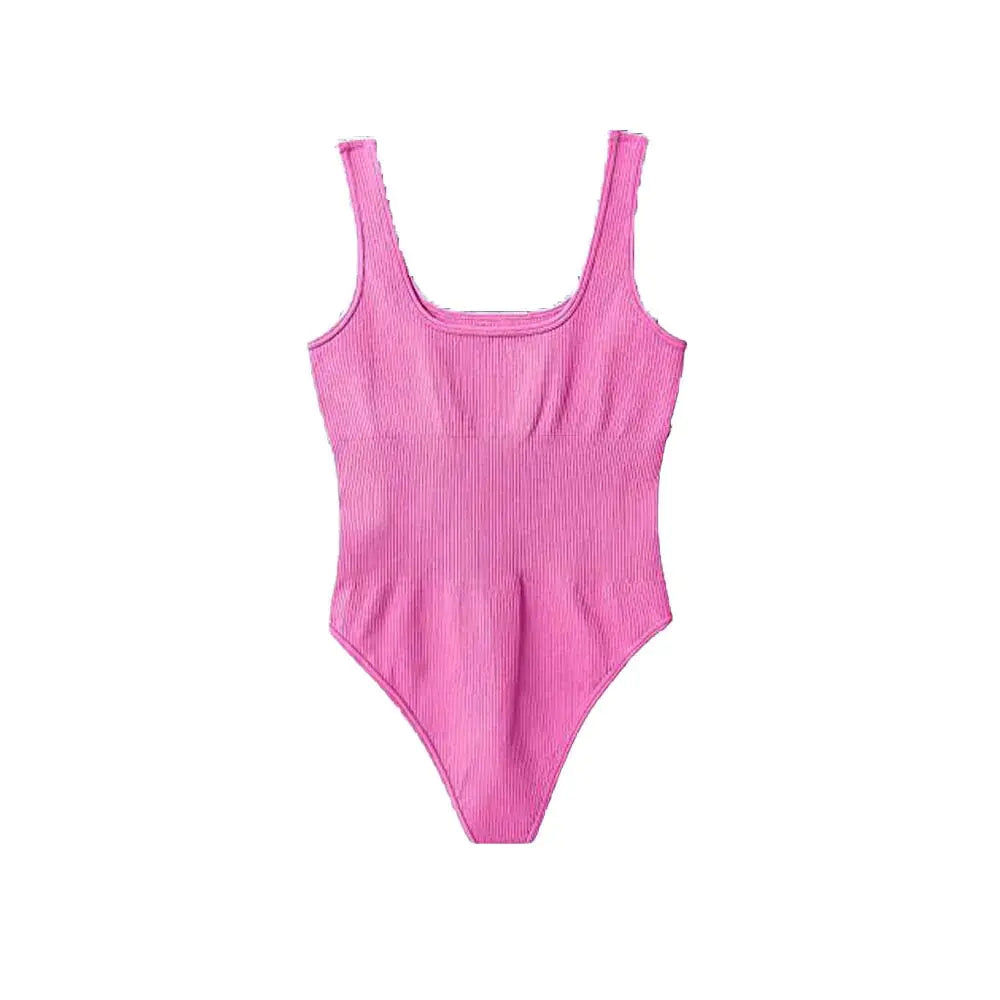 Seamless Tummy Slimming Leotard Bodysuit