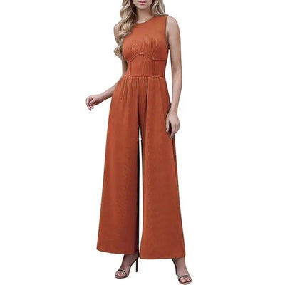 Women's Summer Ribbed Jumpsuits